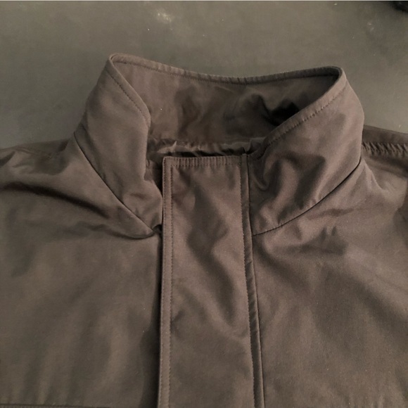 Structure Mens Utility / Field Jacket Size XL Black Full Zip Inside Drawstring - Picture 10 of 14